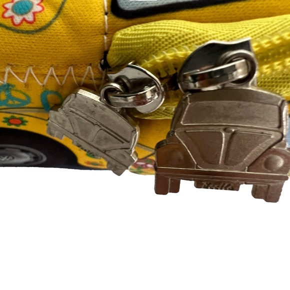 VW Volkswagen Neoprene Beetle Bag 3D Small Universal Flower Power Cosmetic Brisa - Picture 6 of 9